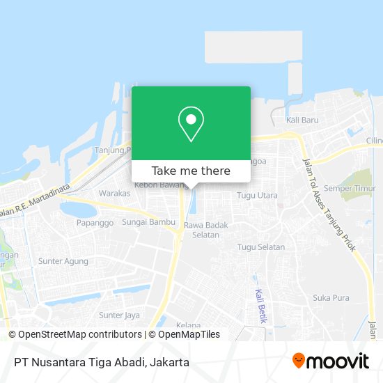 PT Nusantara Tiga Abadi map