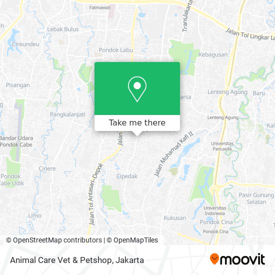 Animal Care Vet & Petshop map