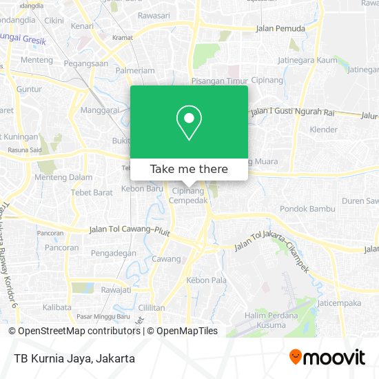 TB Kurnia Jaya map