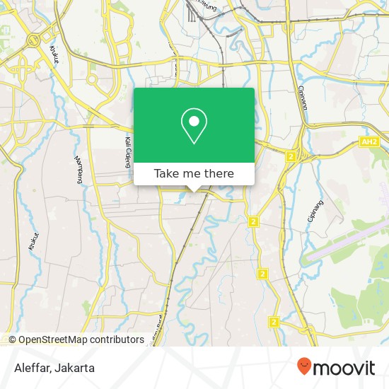 Aleffar, Jalan Pancoran Timur 5 Pancoran map