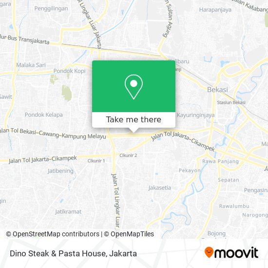 Dino Steak & Pasta House map