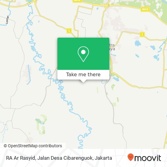 RA Ar Rasyid, Jalan Desa Cibarenguok map