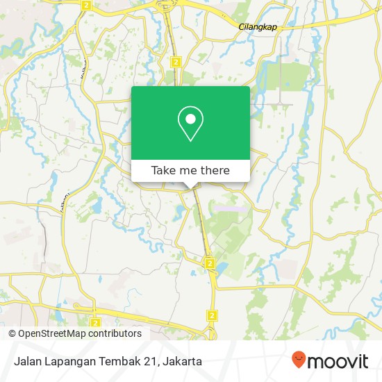 Jalan Lapangan Tembak 21, Ciracas map