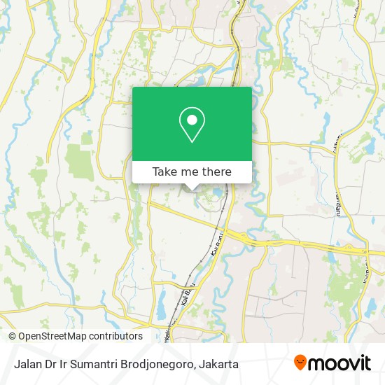 Jalan Dr Ir Sumantri Brodjonegoro map