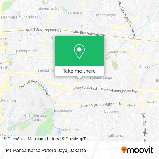 PT Panca Karsa Putera Jaya map
