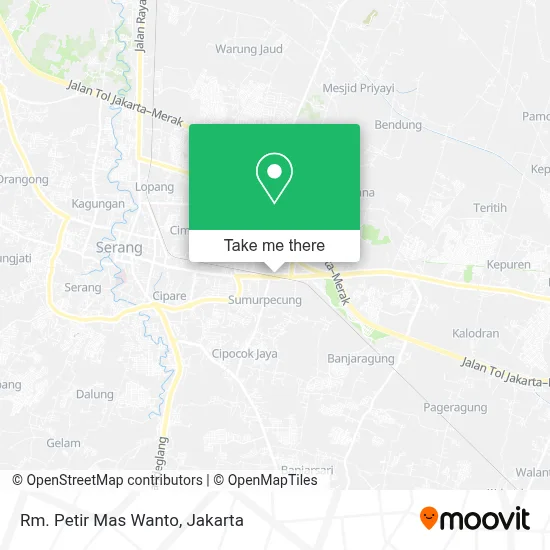Rm. Petir Mas Wanto map