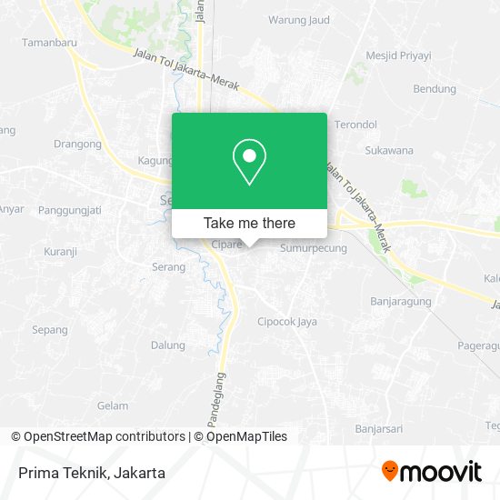 Prima Teknik, Jalan K. H. Abdul Fatah Hasan map