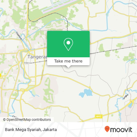 Bank Mega Syariah, Tangerang 15119 map