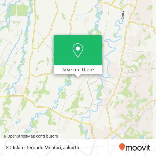 SD Islam Terpadu Mentari map