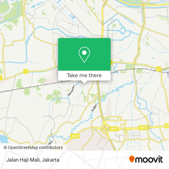 Jalan Haji Mali map