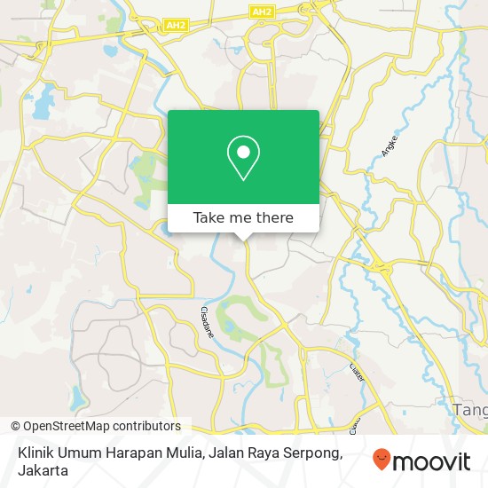 Klinik Umum Harapan Mulia, Jalan Raya Serpong map