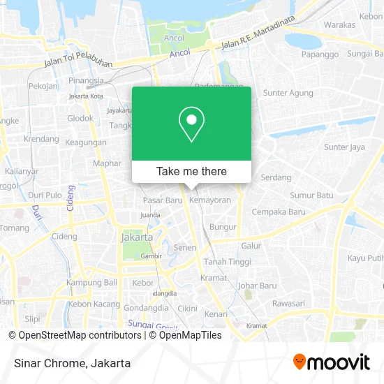 Sinar Chrome map