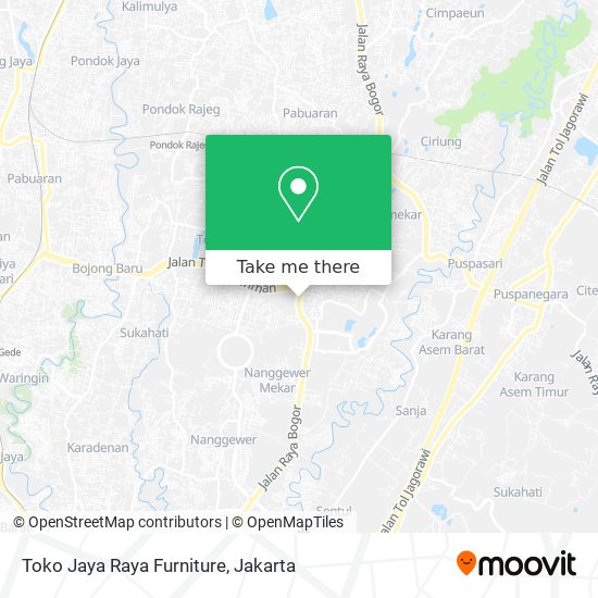 Toko Jaya Raya Furniture map