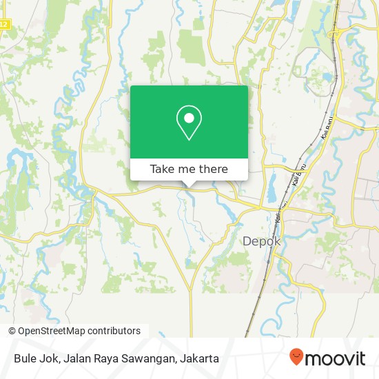 Bule Jok, Jalan Raya Sawangan map