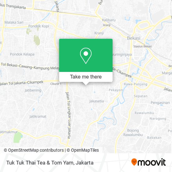 Tuk Tuk Thai Tea & Tom Yam map