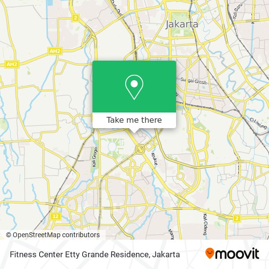 Fitness Center Etty Grande Residence map