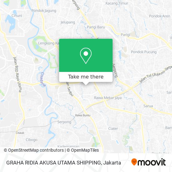 GRAHA RIDIA AKUSA UTAMA SHIPPING map