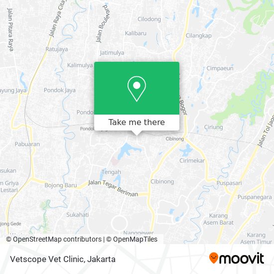 Vetscope Vet Clinic map