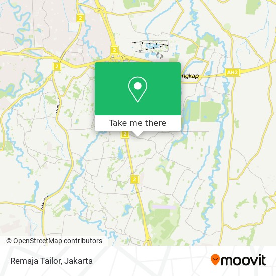 Remaja Tailor map