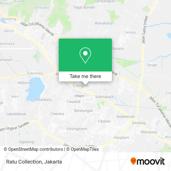 Ratu Collection map