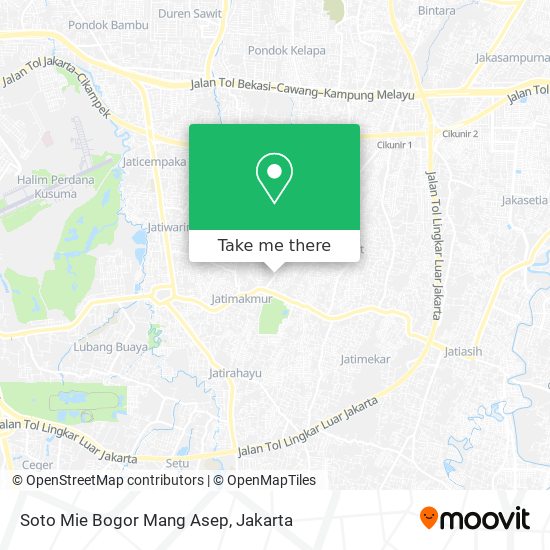 Soto Mie Bogor Mang Asep map