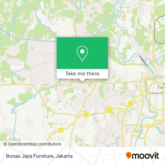 Bonas Jaya Furniture map