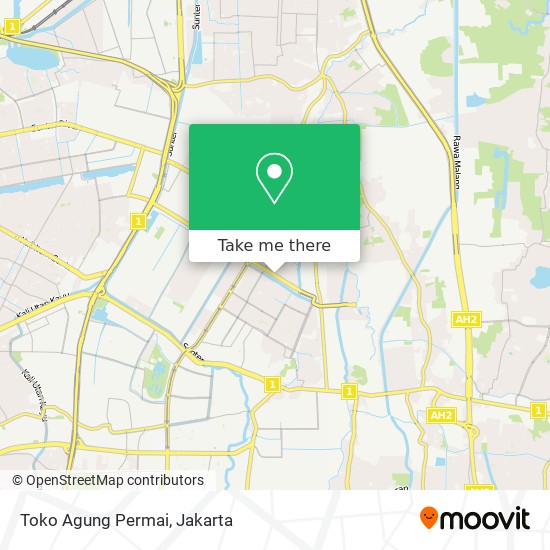 Toko Agung Permai map