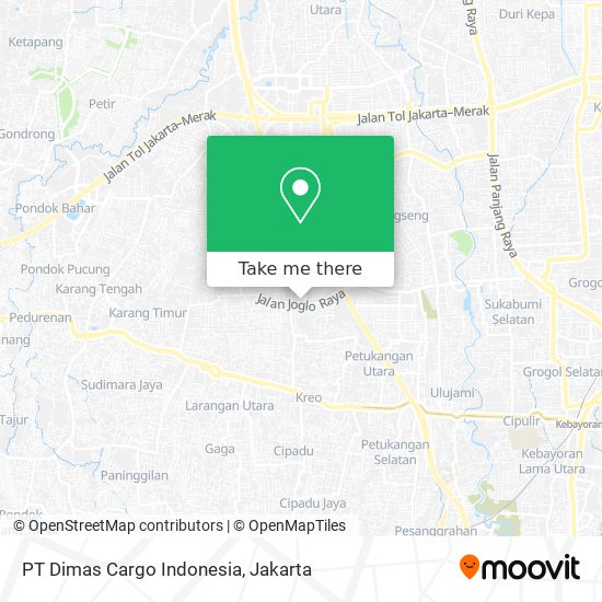 PT Dimas Cargo Indonesia map