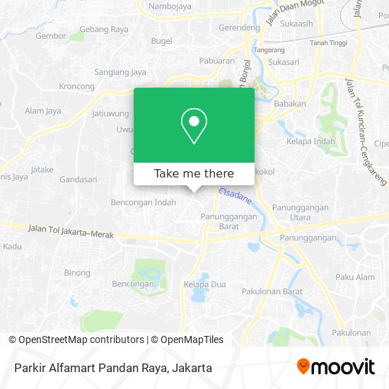 Parkir Alfamart Pandan Raya map