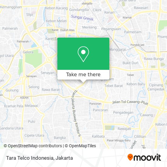 Tara Telco Indonesia map