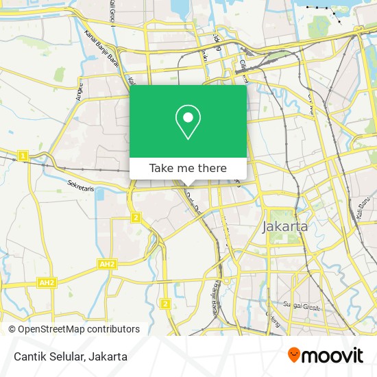 Cantik Selular map