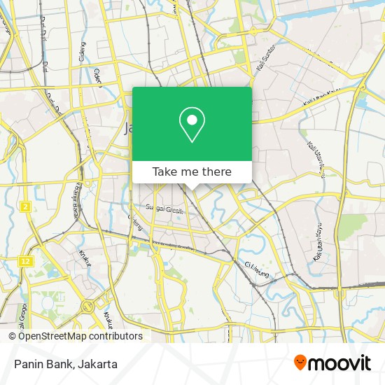 Panin Bank map