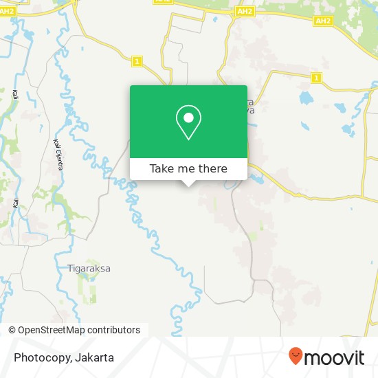 Photocopy, Jalan Desa Cibarenguok Panongan map