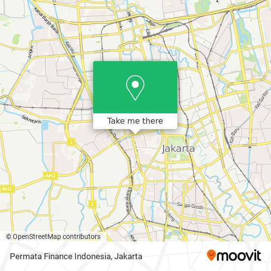 Permata Finance Indonesia map