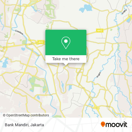 Bank Mandiri map