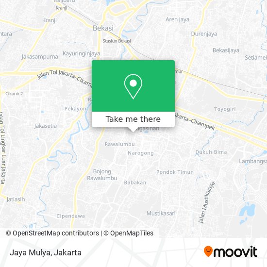 Jaya Mulya map