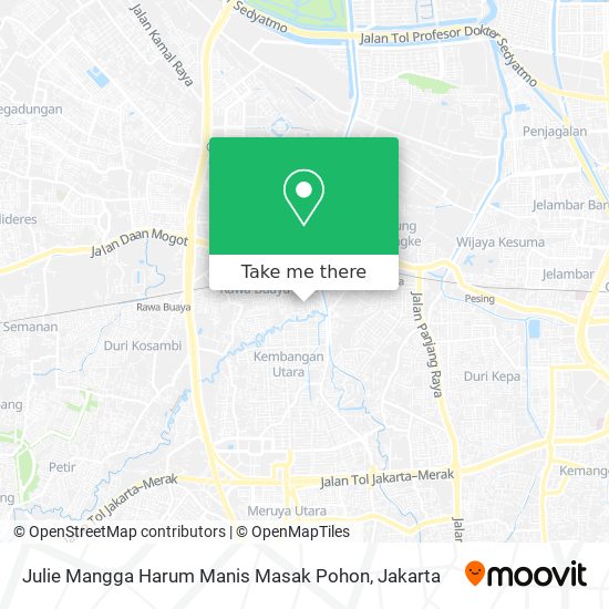 Julie Mangga Harum Manis Masak Pohon map