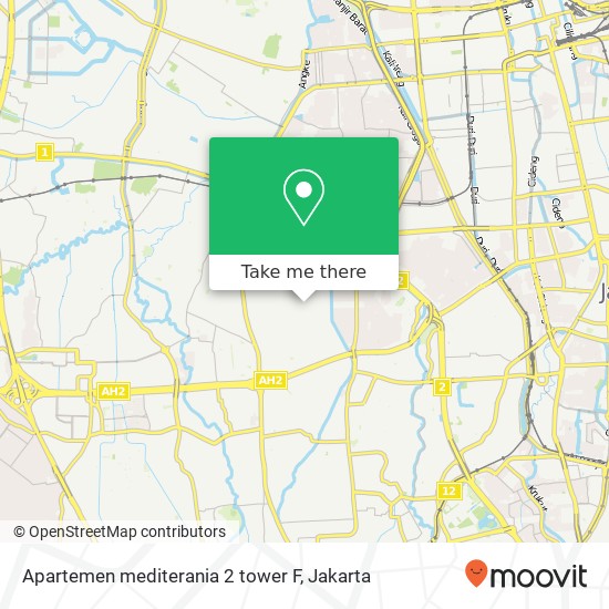 Apartemen mediterania 2 tower F, null map