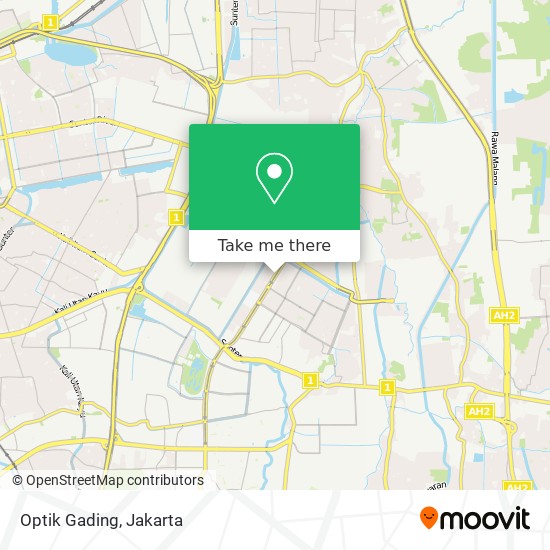 Optik Gading map