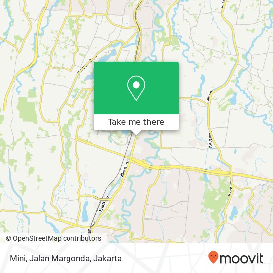 Mini, Jalan Margonda map