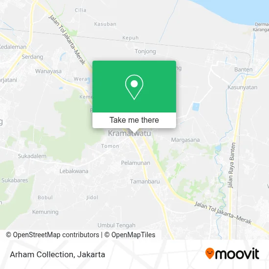 Arham Collection map