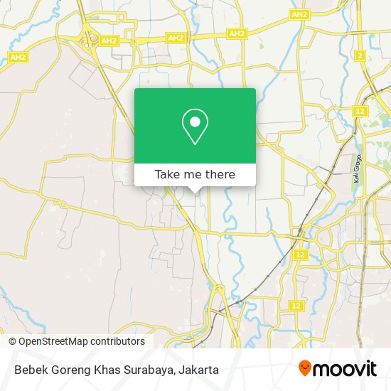 Bebek Goreng Khas Surabaya map