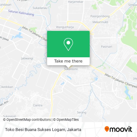 Toko Besi Buana Sukses Logam map