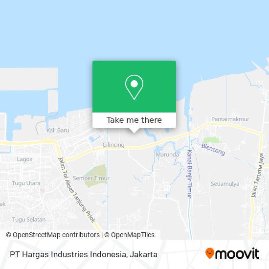 PT Hargas Industries Indonesia map