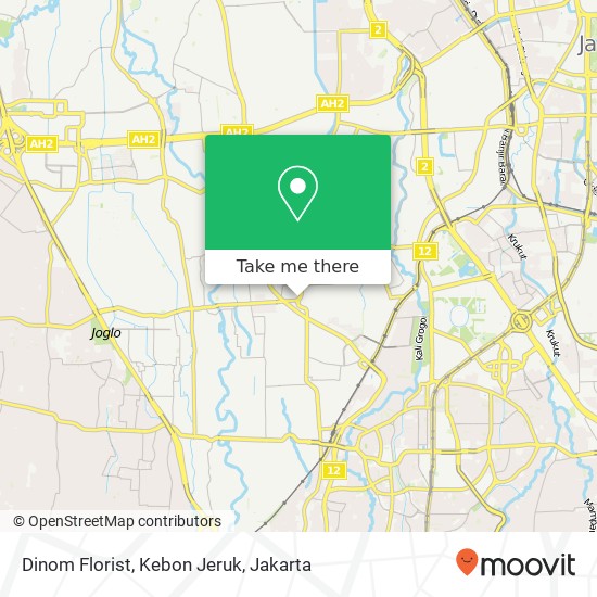 Dinom Florist, Kebon Jeruk map