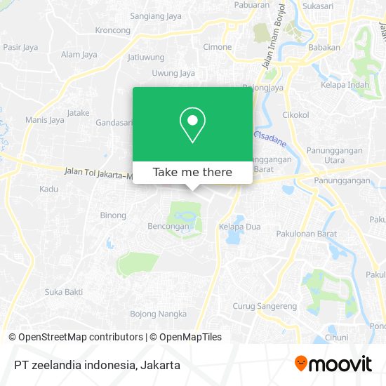 PT zeelandia indonesia map