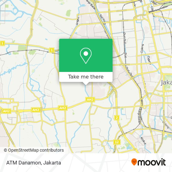 ATM Danamon map