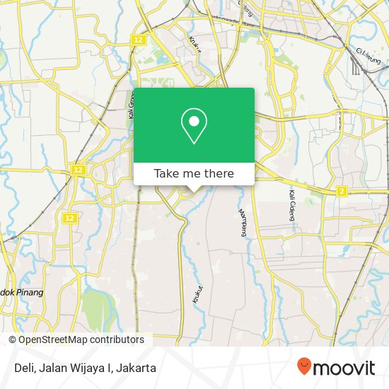 Deli, Jalan Wijaya I map