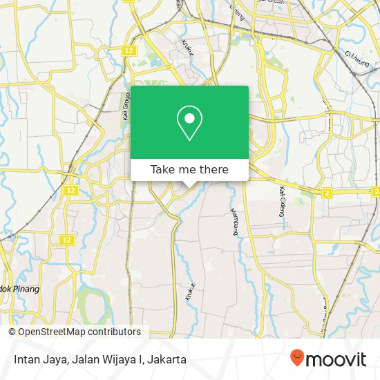 Intan Jaya, Jalan Wijaya I map