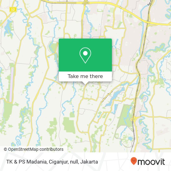 TK & PS Madania, Ciganjur, null map